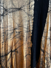 Load image into Gallery viewer, Recortes Dress in Brush Black + Caramel