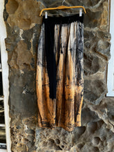 Load image into Gallery viewer, Y Skirt in Brush Black + Caramel