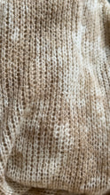 Load image into Gallery viewer, Loose Knit Cardi with Pockets Hand Painted in Burro
