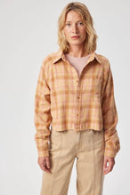 Load image into Gallery viewer, Denise Shirt in Golden Plaid