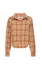 Load image into Gallery viewer, Denise Shirt in Golden Plaid
