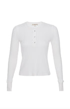 Load image into Gallery viewer, Thermal Henley in Natural
