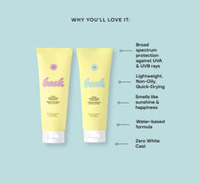 Load image into Gallery viewer, Bask Sheer Moisturizing SPF 50 Travel Size Lotion