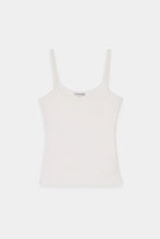 Load image into Gallery viewer, Verona Spaghetti Strap Tank in White