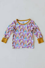 Load image into Gallery viewer, Wings Hawaii - Keiki Pajamas - Rainbows: 2T