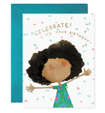 Load image into Gallery viewer, Confetti Birthday Card