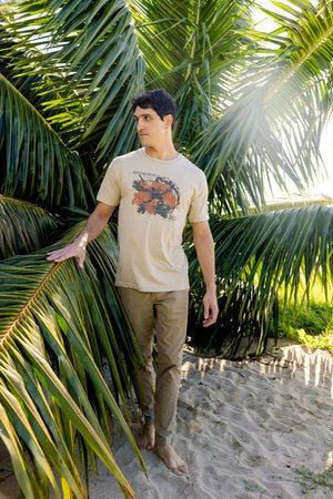 Year of the Kahuli Tee Shirt in Sand