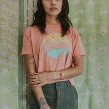 Load image into Gallery viewer, Your Go To Cropped Tee in Coral
