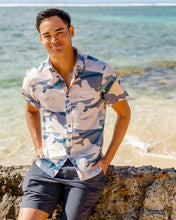 Load image into Gallery viewer, Soaring Koa’e Kea Relaxed Aloha Shirt