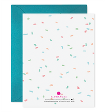 Load image into Gallery viewer, Confetti Birthday Card