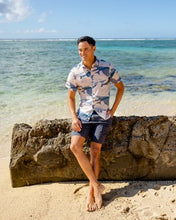 Load image into Gallery viewer, Soaring Koa’e Kea Relaxed Aloha Shirt