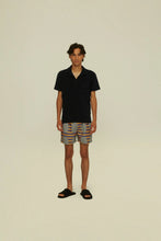 Load image into Gallery viewer, Black Polo Terry Shirt