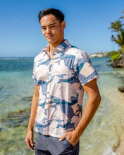 Load image into Gallery viewer, Soaring Koa’e Kea Relaxed Aloha Shirt