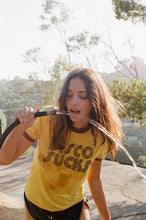 Load image into Gallery viewer, Disco Sucks / Rock n Roll Forever Ringer Tee