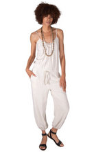 Load image into Gallery viewer, Tysa Claudette Jumpsuit in Linen Oskar’s Boutique Rompers