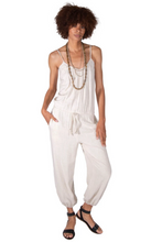 Load image into Gallery viewer, Tysa Claudette Jumpsuit in Linen Oskar’s Boutique Rompers
