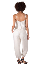Load image into Gallery viewer, Tysa Claudette Jumpsuit in Linen Oskar’s Boutique Rompers
