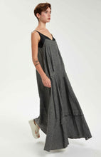 Load image into Gallery viewer, Chalk Striped Grey Linen Sundress