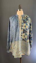 Load image into Gallery viewer, Ajrak Silk Blouse
