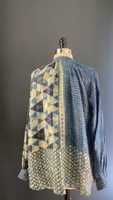 Load image into Gallery viewer, Ajrak Silk Blouse
