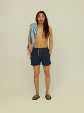 Load image into Gallery viewer, Men's Navy Swim Shorts