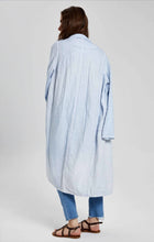 Load image into Gallery viewer, Summer Long Worker Jacket in Blue