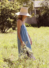 Load image into Gallery viewer, Ine Slip Dress in Sea Stripe