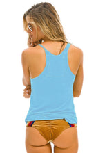Load image into Gallery viewer, Smiley Tank in Sky Blue
