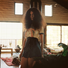 Load image into Gallery viewer, The Girl with the Kaleidoscope Eyes Ringer Tee