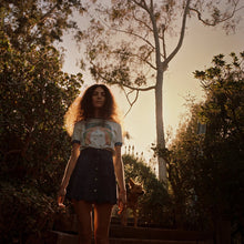 Load image into Gallery viewer, The Girl with the Kaleidoscope Eyes Ringer Tee