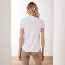 Load image into Gallery viewer, James Perse Sheer Slub Crew Neck Tee Oskar’s Boutique Women's Tops