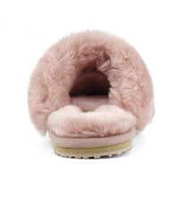 Load image into Gallery viewer, Mou 2 Stripes Sheepskin Slipper in Rose Oskar’s Boutique Shoes