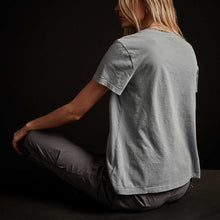 Load image into Gallery viewer, Vintage Little Boy Tee in Bluestone
