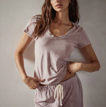 Load image into Gallery viewer, Casual T w/ Reverse Binding Tee in Calamine