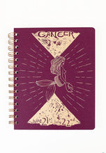 Load image into Gallery viewer, Wings Hawaii Zodiac Journal: Cancer Oskar’s Boutique Paper