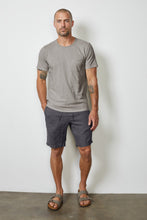 Load image into Gallery viewer, Velvet Men's by Graham & Spencer Chad Pocket Crew Neck Top Oskar’s Boutique Men's Tops