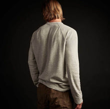 Load image into Gallery viewer, James Perse Vintage Heathered Raglan Pullover Oskar’s Boutique Men&#39;s Tops
