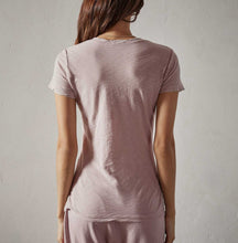Load image into Gallery viewer, Casual T w/ Reverse Binding Tee in Calamine