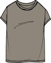 Load image into Gallery viewer, Vintage Little Boy Tee in Greystone