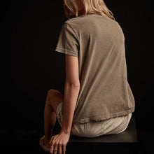 Load image into Gallery viewer, Vintage Little Boy Tee in Greystone