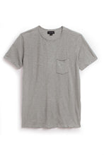 Load image into Gallery viewer, Velvet Men's by Graham & Spencer Chad Pocket Crew Neck Top Oskar’s Boutique Men's Tops