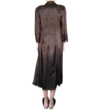 Load image into Gallery viewer, Jaga Rosie Cocktail Jacket in Chocolate Rayon
