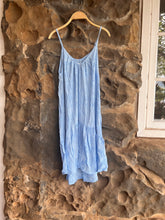 Load image into Gallery viewer, Luciana Dress in Sky Arctic Blue Print
