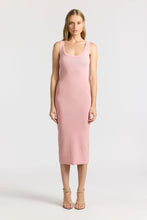 Load image into Gallery viewer, Verona Midi Dress in Blush
