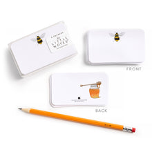 Load image into Gallery viewer, Bee Little Notes® - Boxed Set of 85 Mini Note Cards
