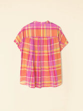 Load image into Gallery viewer, Paxton Shirt in Coral Blaze Plaid
