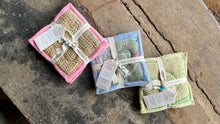 Load image into Gallery viewer, Kantha Coasters Set of 4 in Assorted Patterns
