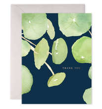 Load image into Gallery viewer, E. Frances Paper - Pancake Plant  Pilea Plant Thank You Card (Boxed Set of 6): 4.25 X 5.5 INCHES
