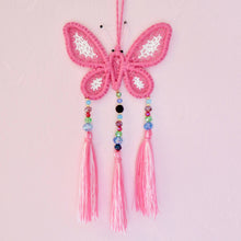 Load image into Gallery viewer, Mariposa -Butterfly Dream Catcher: Blush
