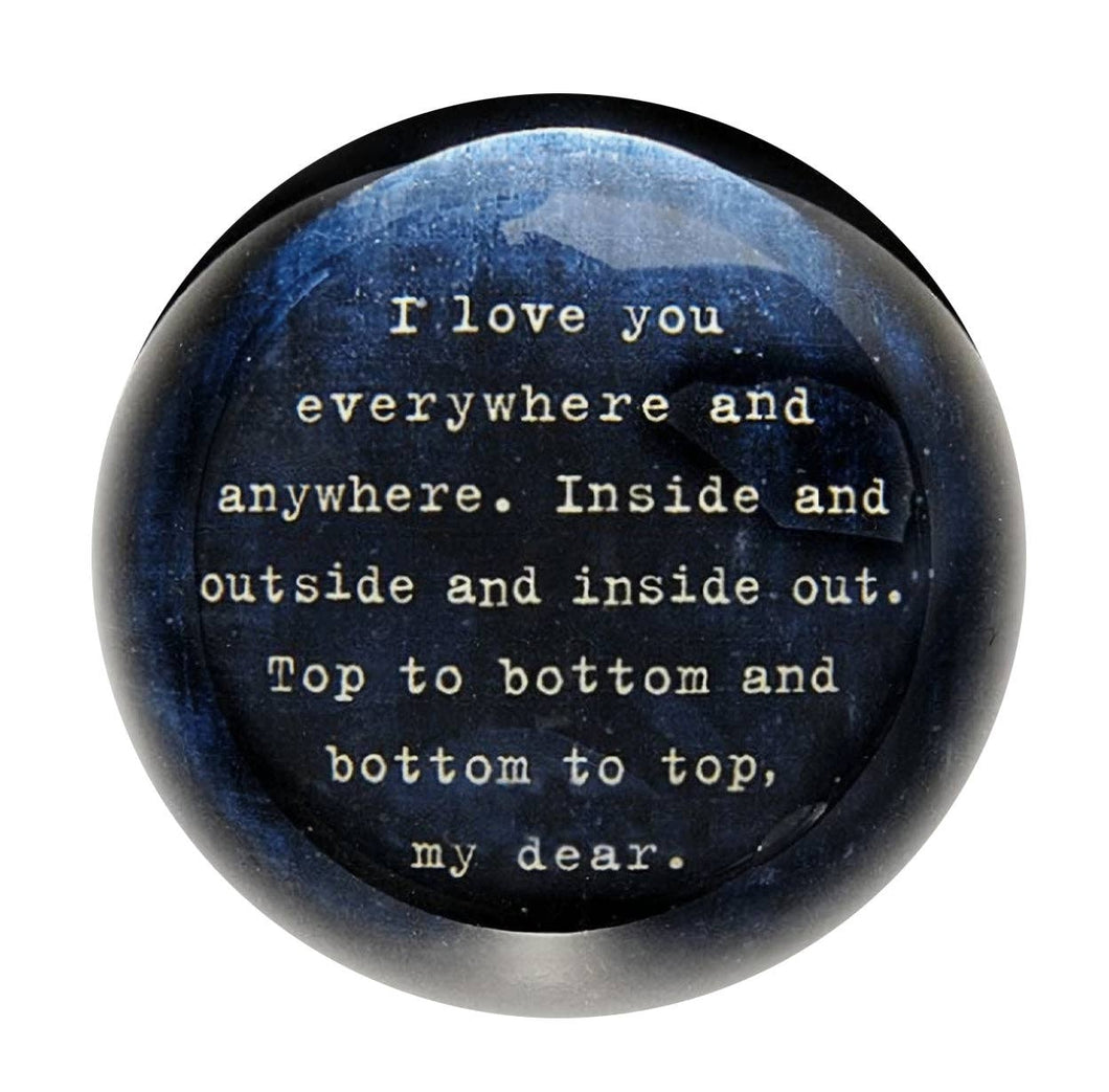 Sugarboo & Co - Paperweight - I Love You Everywhere